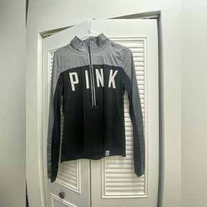 Quarter zip pink
